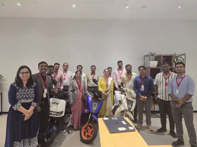 Capabl India invited Kalpataru Institute of Technology, TIPTUR to visit Ather Energy Delivery center, Bangalore on 20th January 2026