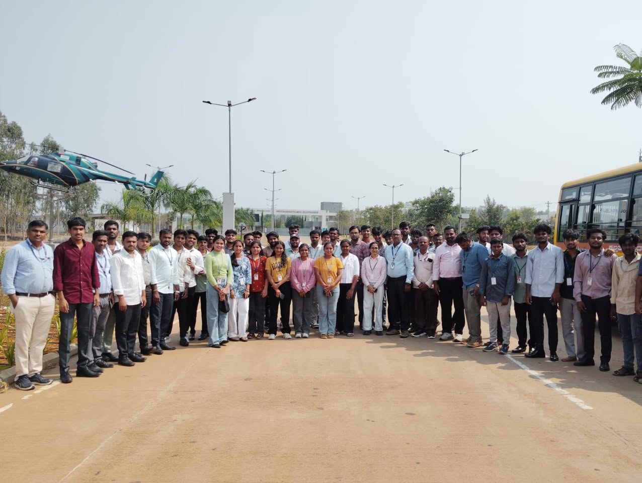 Civil Engineering Industrial Visit to HAL, Tumkur, photo 2